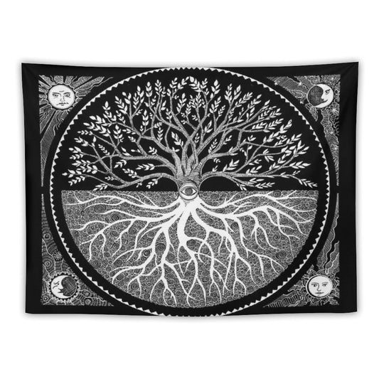 Druid Tree of LIfe Tapestry