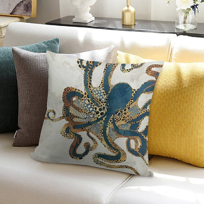 Underwater Dream VI Soft Fade-Resistant Throw Pillow