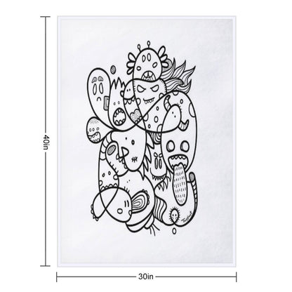 Doodle Throw Blanket