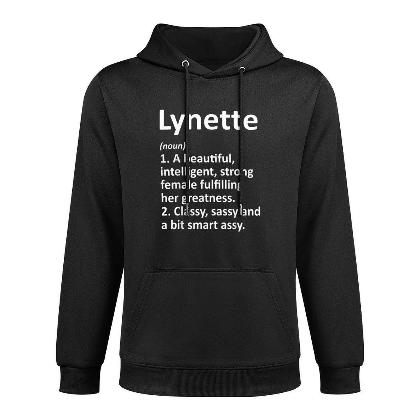 LYNETTE Definition Personalized Name Funny Christmas Gift Pilling-Resistant Hoodie