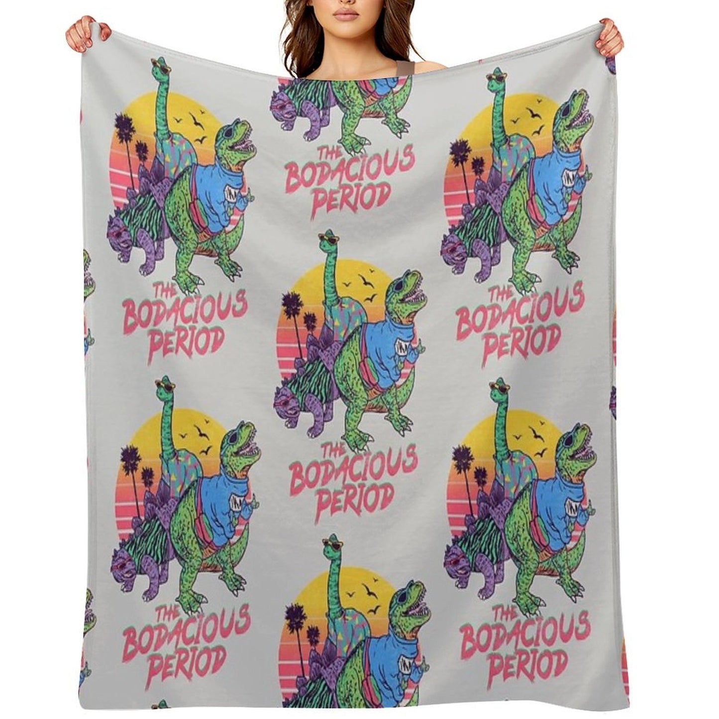 The Bodacious Period Throw Blanket