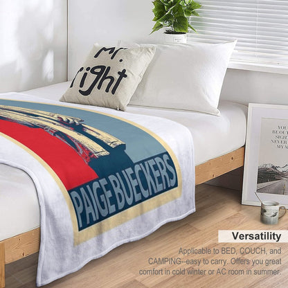 Paige Bueckers Throw Blanket