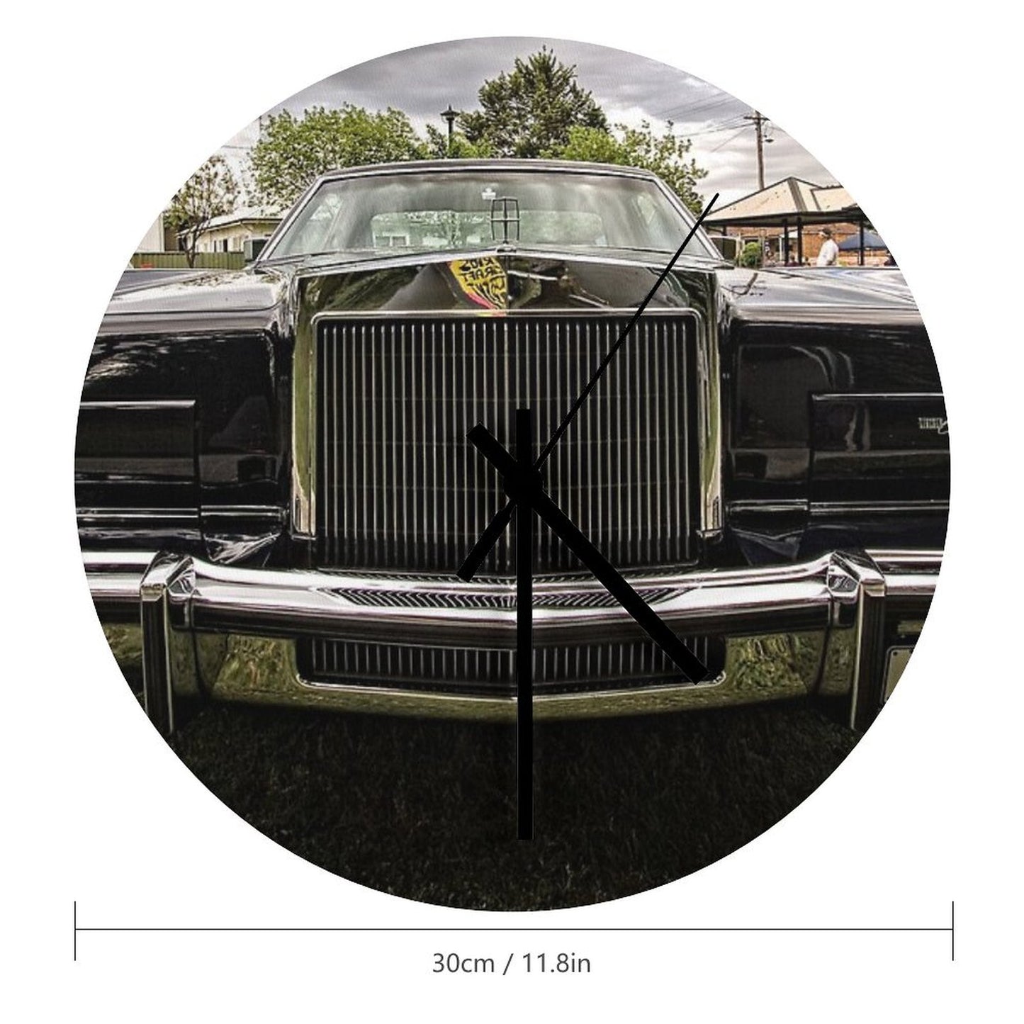 1969 Lincoln Continental Mark III Wall Clock