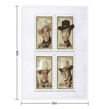 The Cartwrights Sepia Throw Blanket