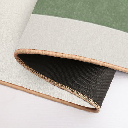 Arch Balance Green - Mid Century Modern  Toxin-Free Bath Mat