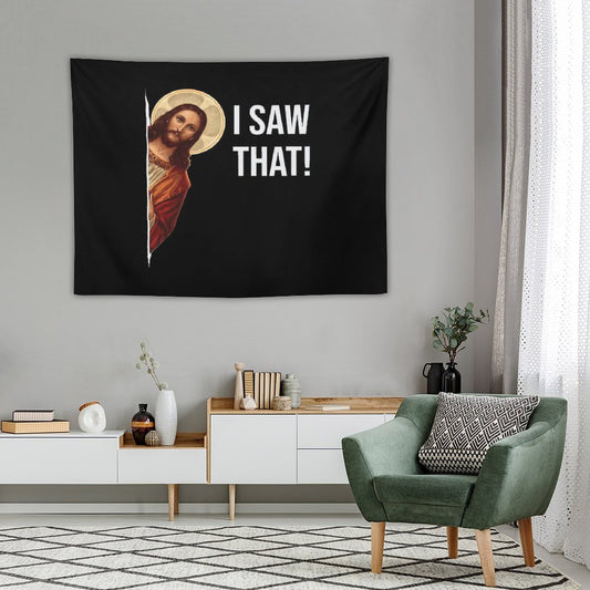 Jesus Meme I Saw That Tapestry