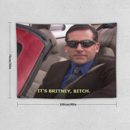 It's Britney Bitch Tapestry