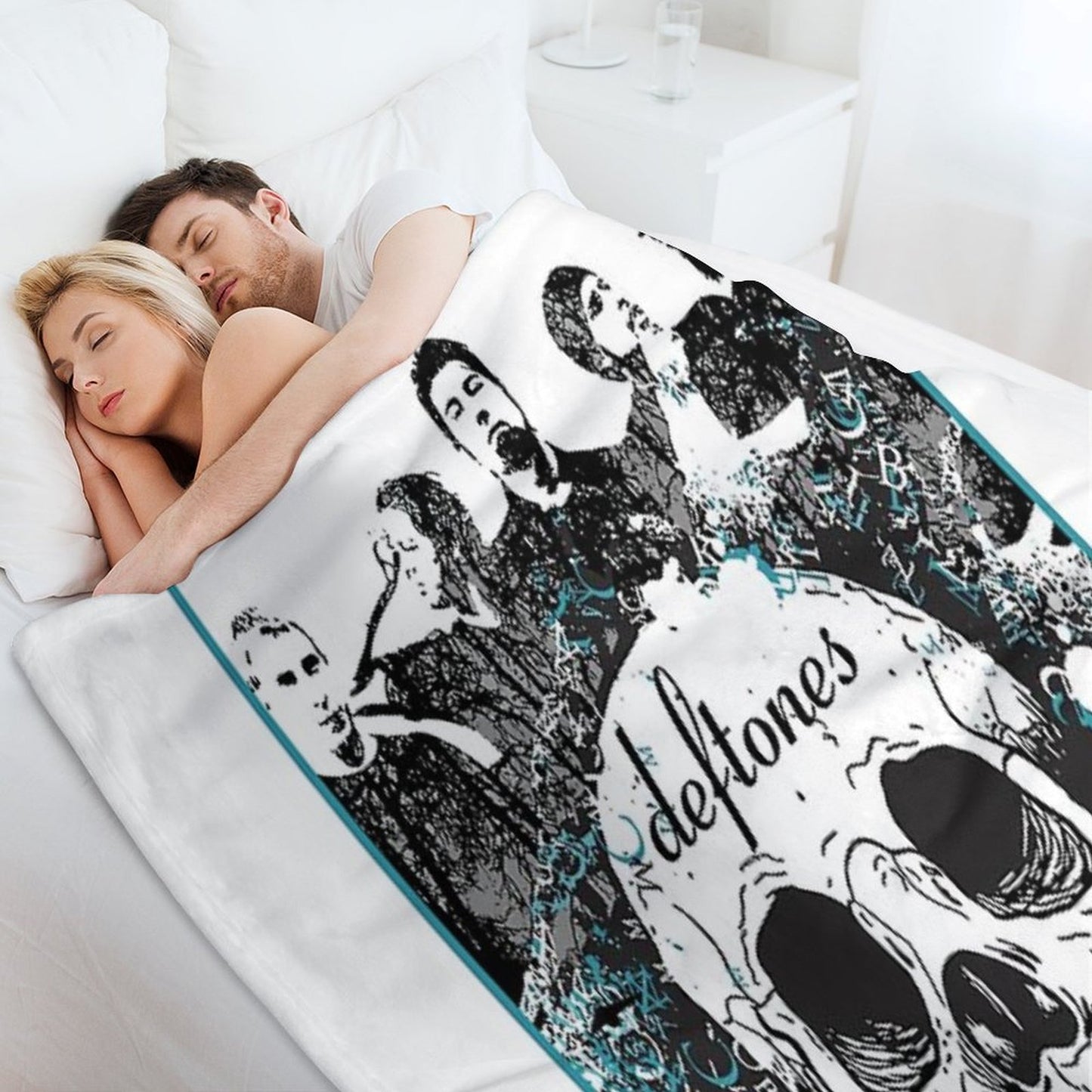 Alternative Metal Band Throw Blanket
