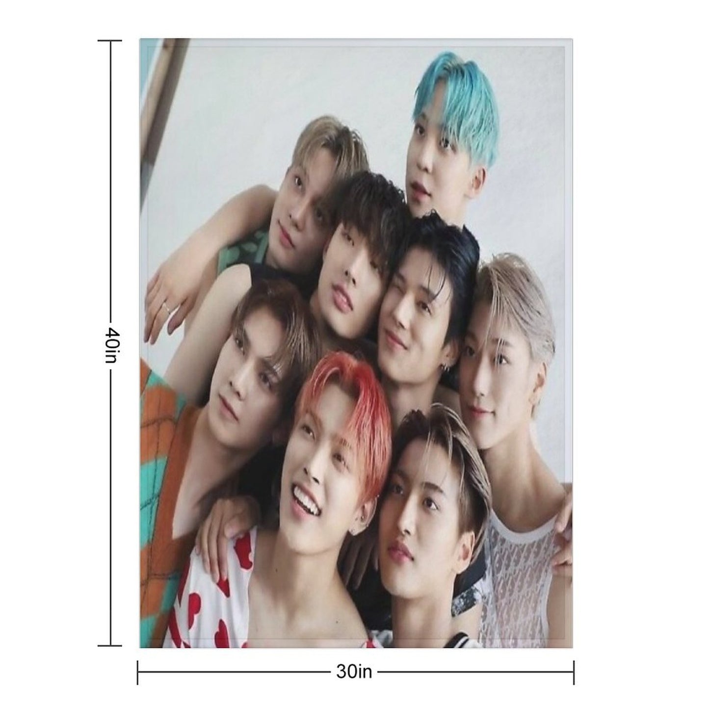 Ateez Throw Blanket