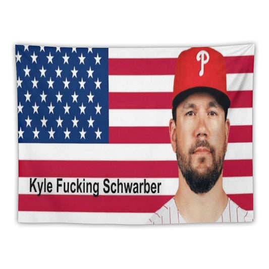 Schwar-merica Tapestry