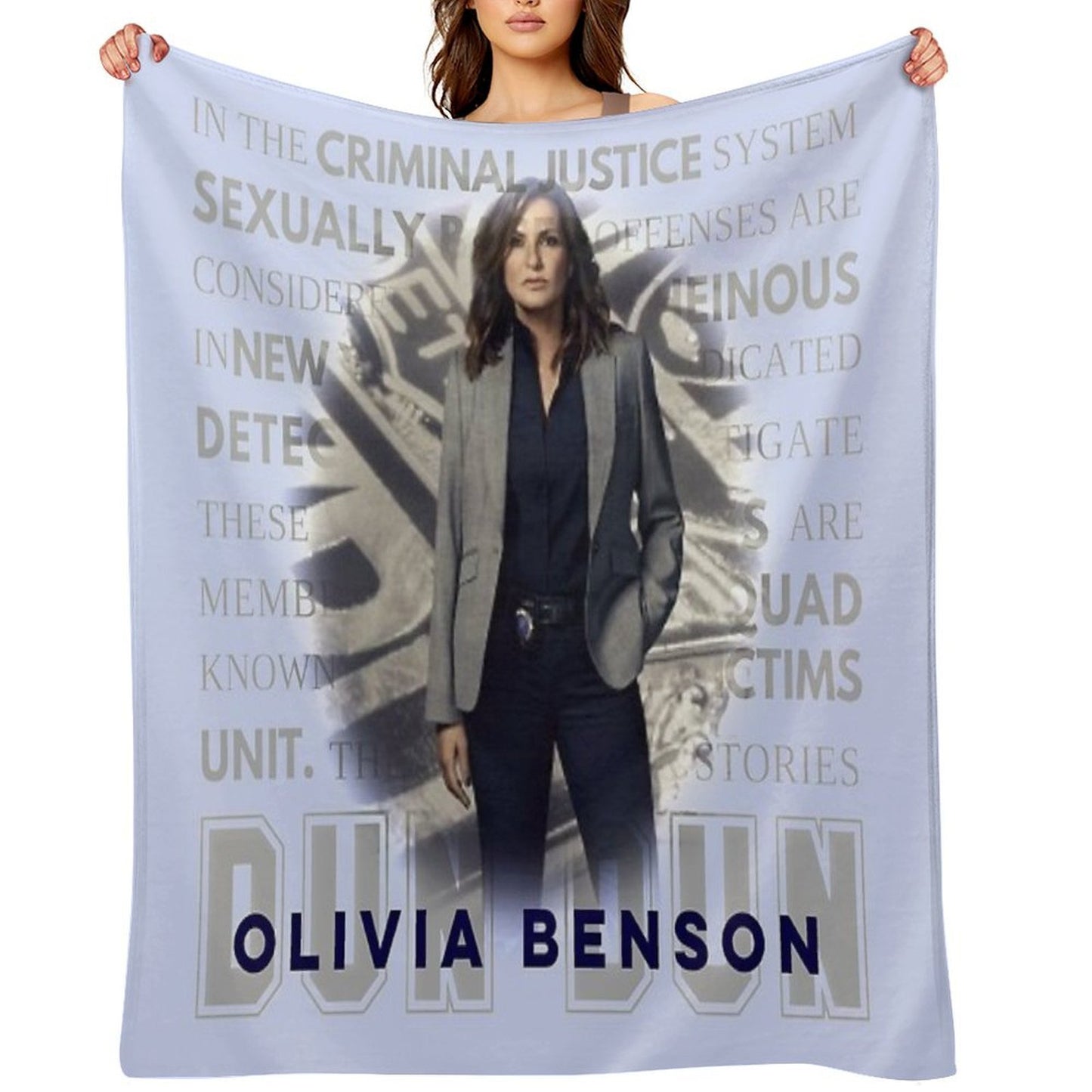 Olivia Benson Throw Blanket