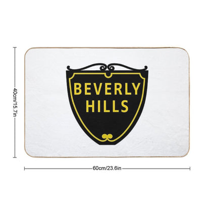 Beverly Hills Street Sign Bath Mat