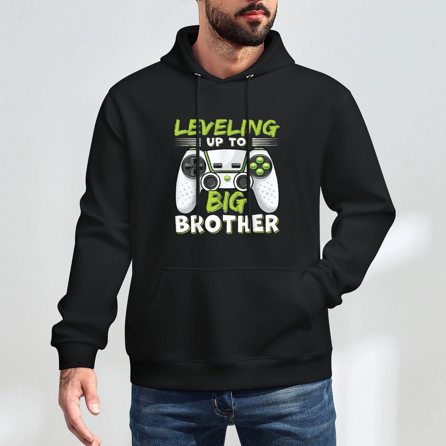 Leveling Up to Big Brother Layering Staple Hoodie