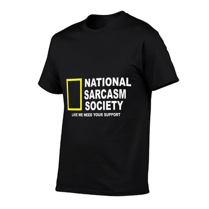 National Sarcasm Society Funny National Sarcasm Society  Eco-friendly Material T-Shirt