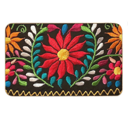 Spanish Flowers Bath Mat