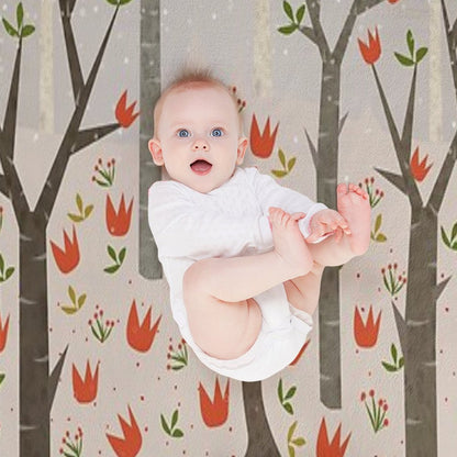 Sleeping Fox Throw Blanket