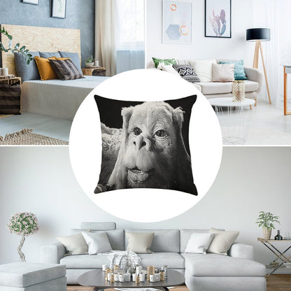 Falkor The Luck Dragon From The Neverending Story Design Linen Throw Pillow Cover