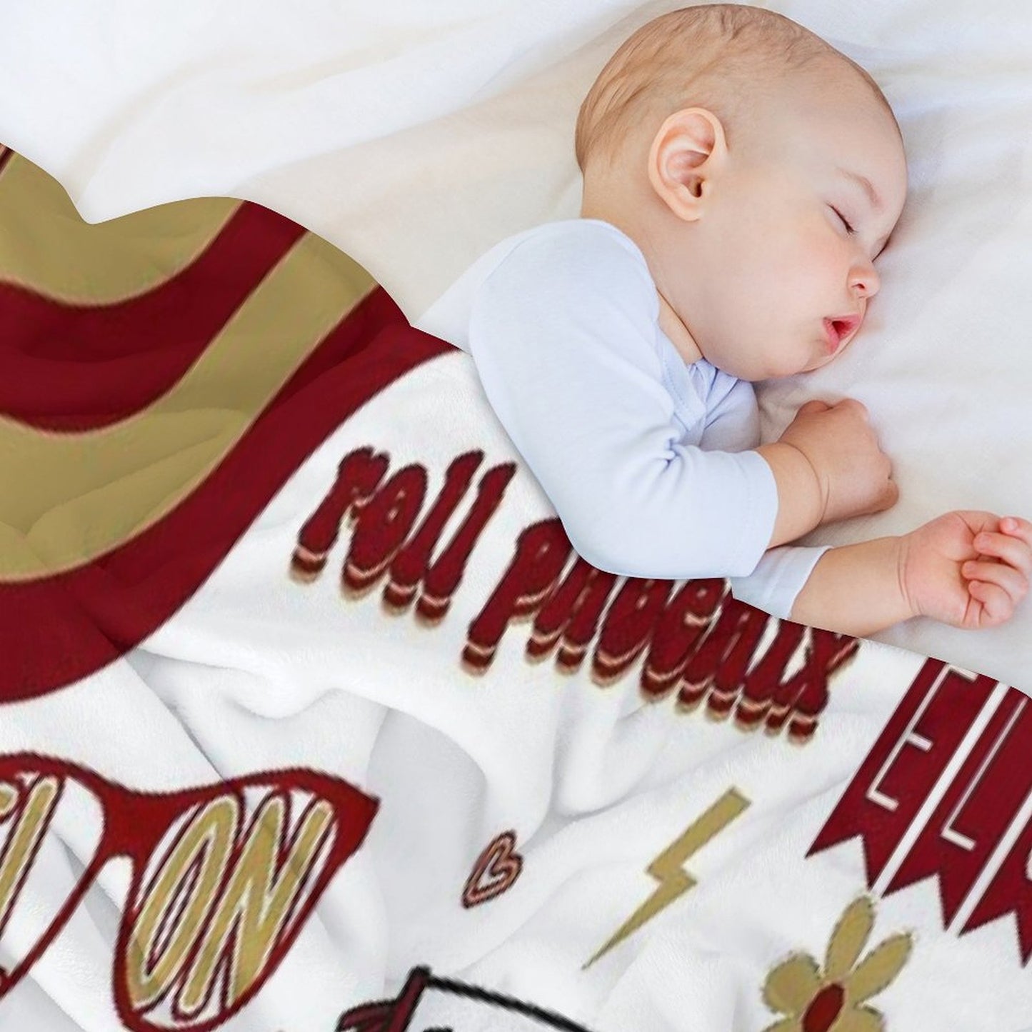 Elon Collage Throw Blanket