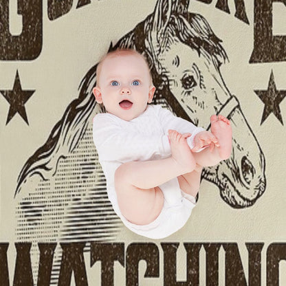 This Is My GUNSMOKE Watching Blanket  Funny Retro TV Throw Blanket Throw Blanket