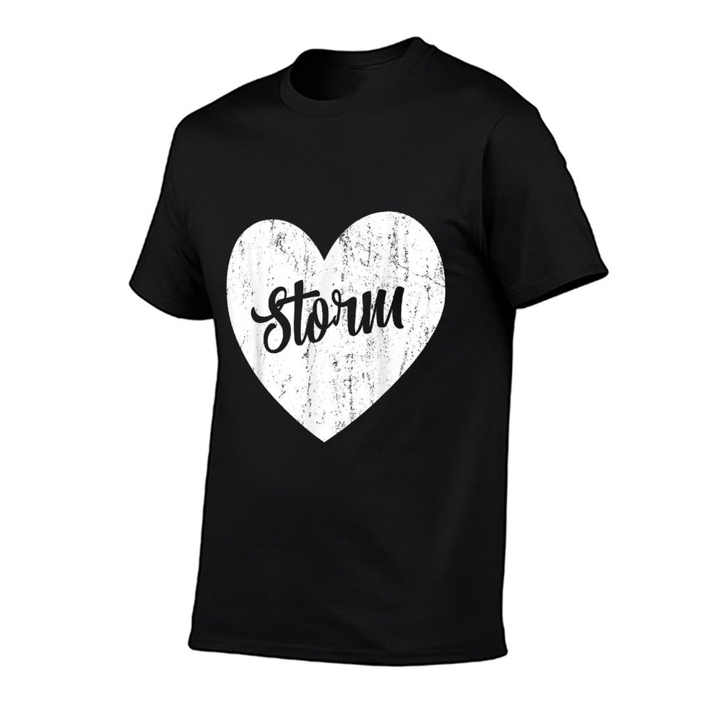 Storm School Sports Fan Team Spirit Mascot Heart Gift T-Shirt