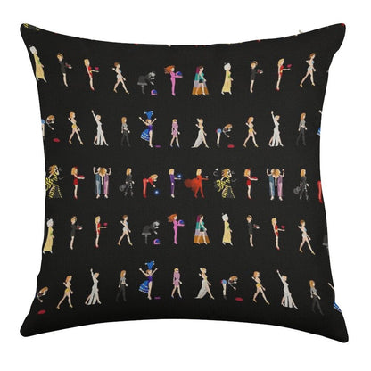 Kylie Evolution Linen Throw Pillow Cover