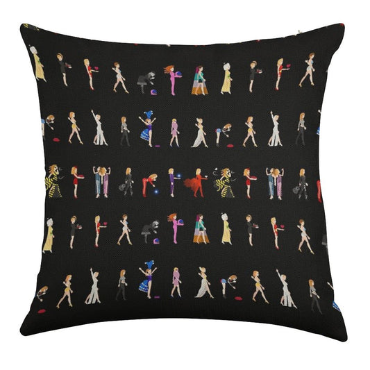 Kylie Evolution Linen Throw Pillow Cover