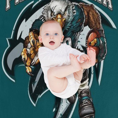 Philadelphia Football Throw Blanket