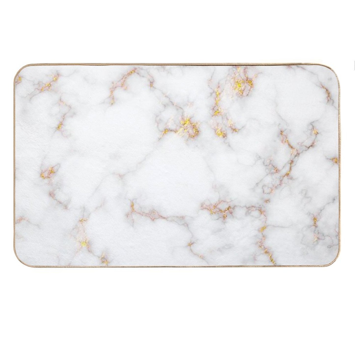 Marble - Gold Bath Mat
