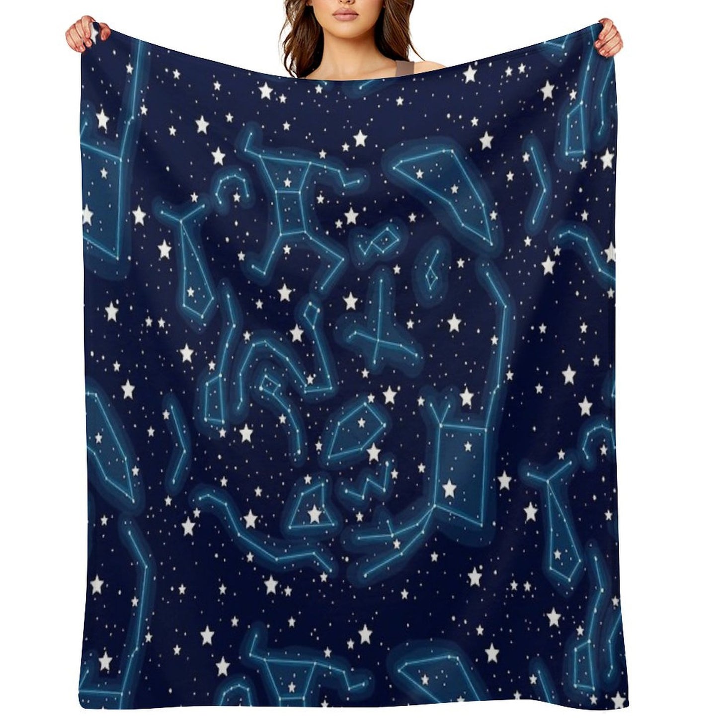 Star Clusters Throw Blanket