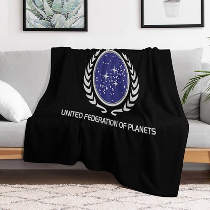 United Federation of Planet Throw Blanket
