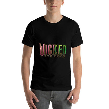 Wicked For Good Pink To Green Logo  Classic T-Shirt