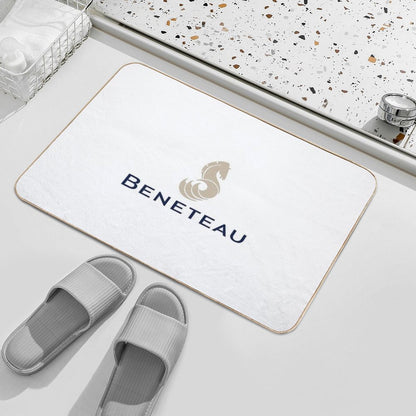 Beneteau Yachts Logo Fishing Bath Mat