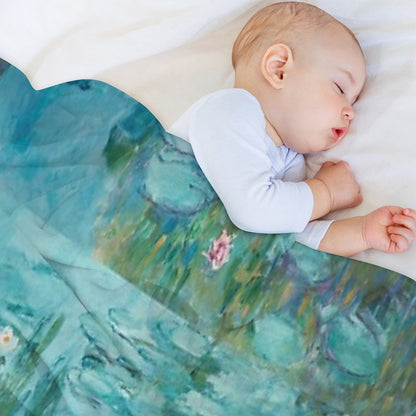 Claude Monet – Nymphéas – Water Lilies Throw Blanket