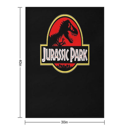 Jurrasic Park Throw Blanket