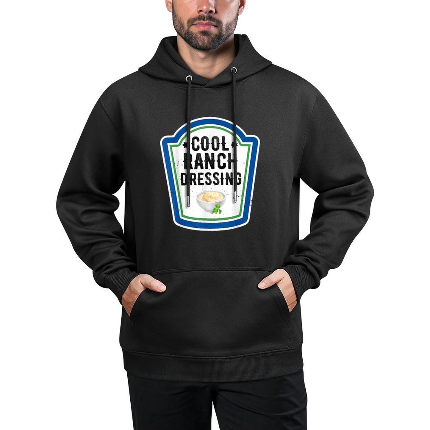 Funny Group Halloween Costume Ranch Dressing Group Condiment Casual Wear Hoodie