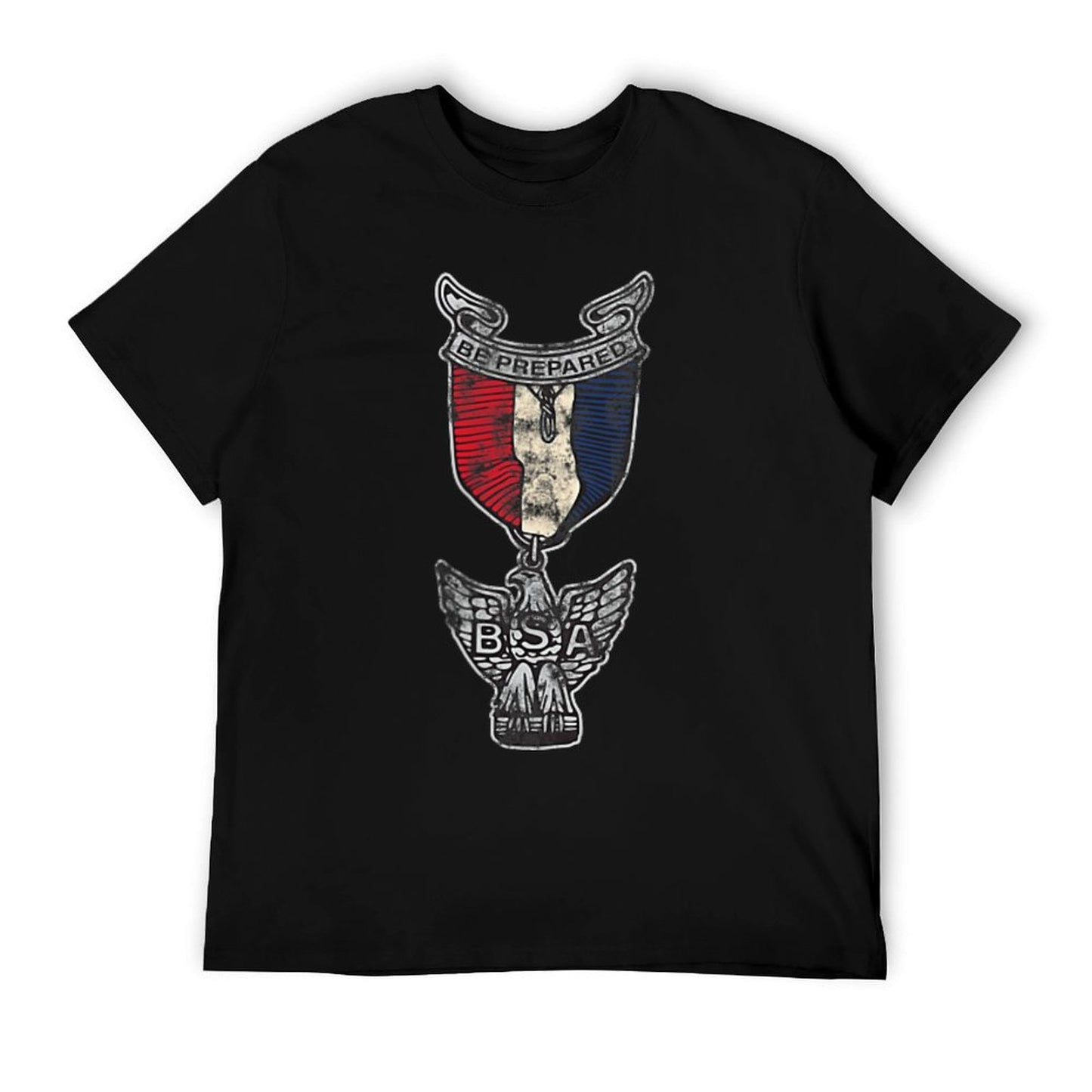 Eagle Scout Vintage Be Prepared Medal T-Shirt