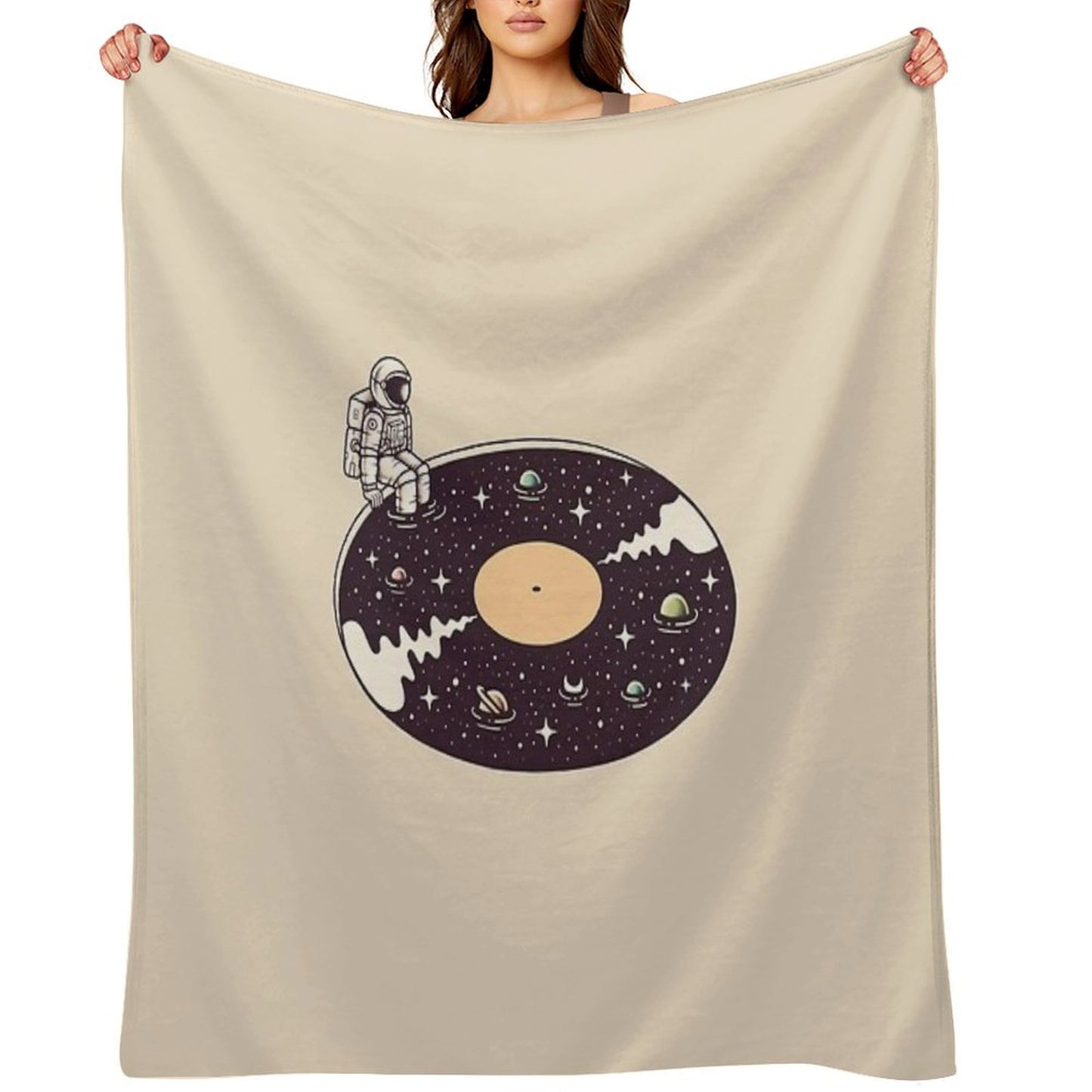 Cosmic Sound Throw Blanket