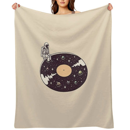 Cosmic Sound Throw Blanket