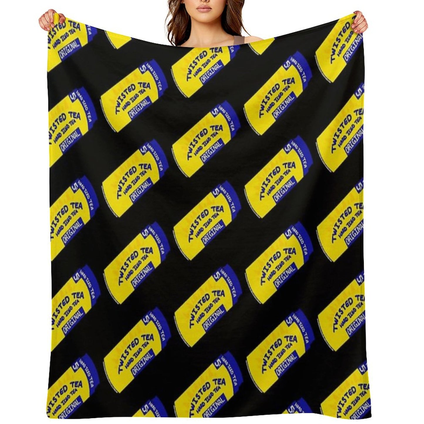 Twisted Tea Throw Blanket