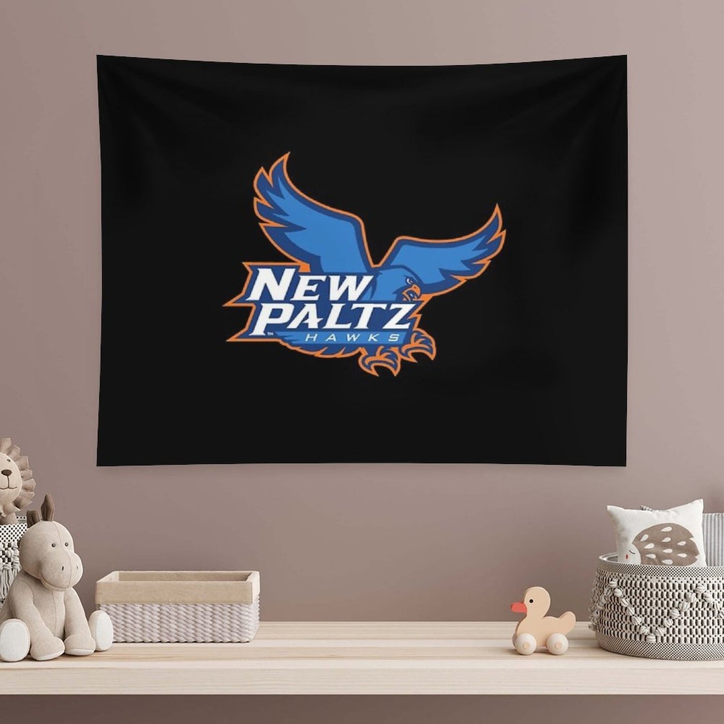SUNY New Paltz Hawks Tapestry