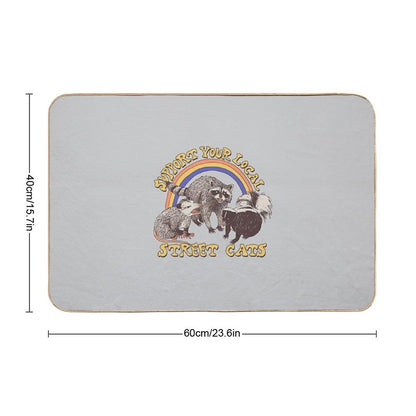 Street Cats Bath Mat