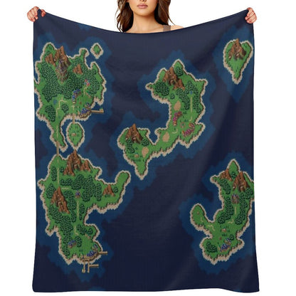 Chrono Trigger 1000 AD Throw Blanket