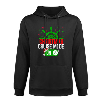 Christmas Cruise Mode On Cruise Ship Christmas 2023 Colorfast Hoodie