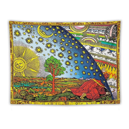 Flammarion Engraving in Color Tapestry