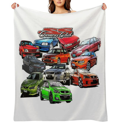 SS Owner Throw Blanket