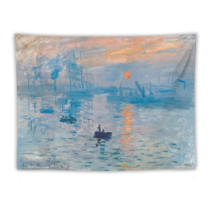 Monet's Sunrise Tapestry