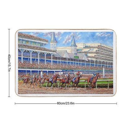 The Kentucky Derby - Leading The Field Bath Mat