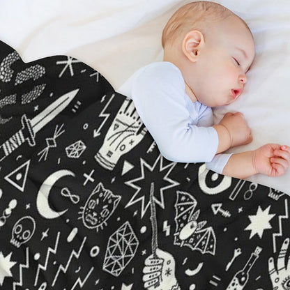 Witchcraft Throw Blanket