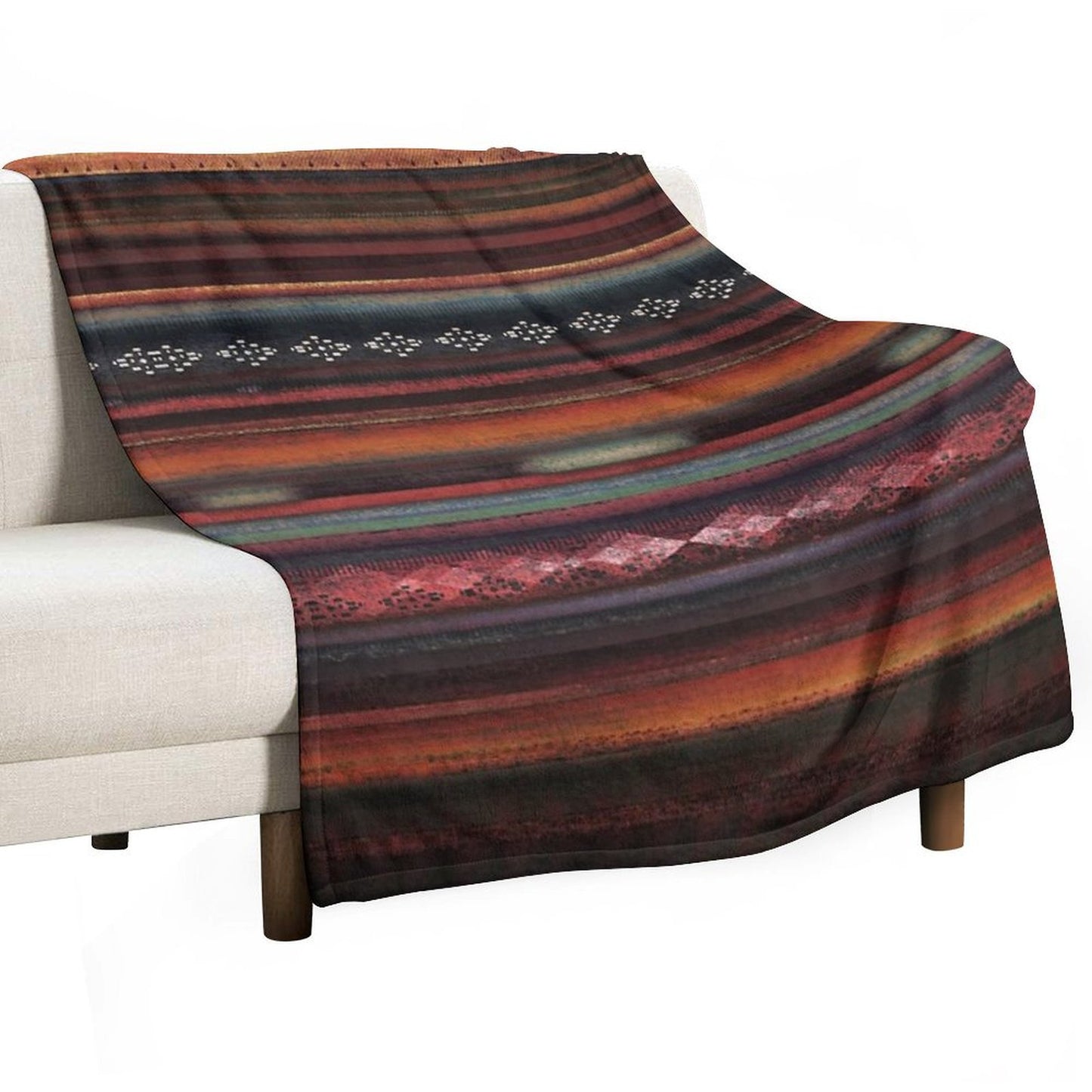 The Travellers Garmet Throw Blanket