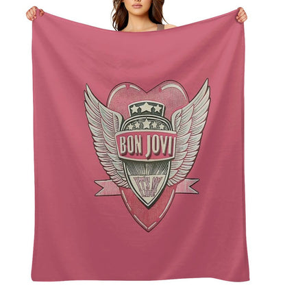 Vintage BJ It's My Life Throw Blanket